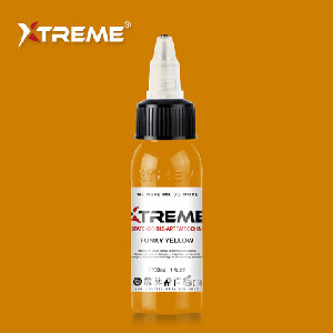 Пигмент Краска Xtreme Ink Funky Yellow – цена, описание и отзывы — фото