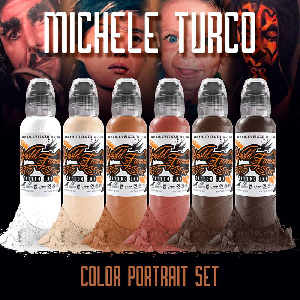 Сеты пигментов World Famous Ink MICHELE TURCO COLOR PORTRAIT SET – цена, описание и отзывы — фото