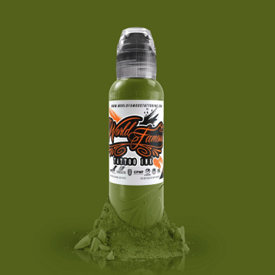 Пигмент World Famous Ink Jay Freestyle Watercolor Olive Green – цена, описание и отзывы — фото