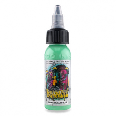 Пигмент Краска Xtreme Ink Long Beach Blue - Kyle Warwick's Psychedelic Graffiti – цена, описание и отзывы — фото
