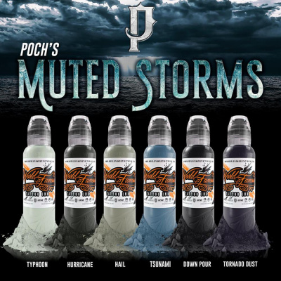 Сеты пигментов World Famous Ink POCH MUTED STORM SET – цена, описание и отзывы — фото