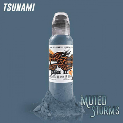 Пигмент World Famous Ink Poch Muted Storm Tsunami – цена, описание и отзывы — фото