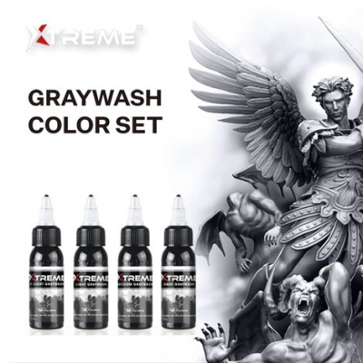 Сеты пигментов Набор красок Xtreme Ink Greywash Set – цена, описание и отзывы — фото