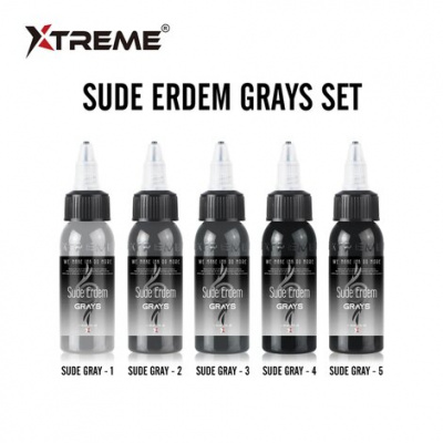 Сеты пигментов Набор красок Xtreme Ink Sude Erdem Gray Set – цена, описание и отзывы — фото