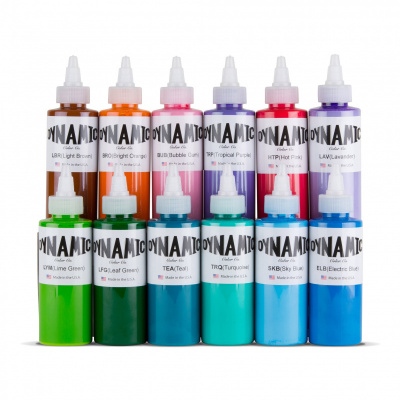 Сеты пигментов Dynamic Circa 2003 Tattoo Ink Color Set – цена, описание и отзывы — фото