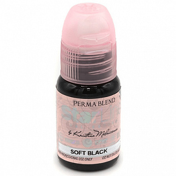 Пигмент для татуажа Perma Blend Starline Collection Soft Black – цена, описание и отзывы — фото