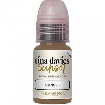 Пигмент для татуажа Perma Blend Tina Davis Sunset – цена, описание и отзывы — фото