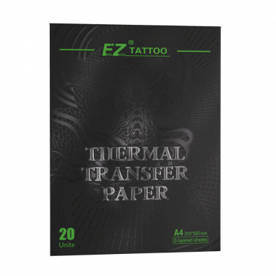 Трансферная бумага Трансферная бумага для машинного перевода EZ Tattoo Thermal Transfer Paper  – цена, описание и отзывы — фото
