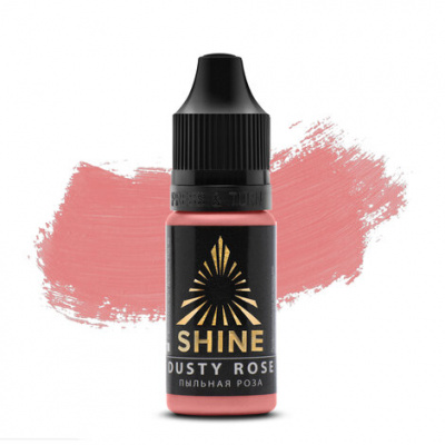 Пигмент для татуажа Пигмент SHINE Dusty Rose / Пыльная роза – цена, описание и отзывы — фото