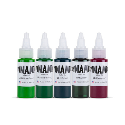 Сеты пигментов Dynamic Tattoo Ink Goblins Color Set – цена, описание и отзывы — фото