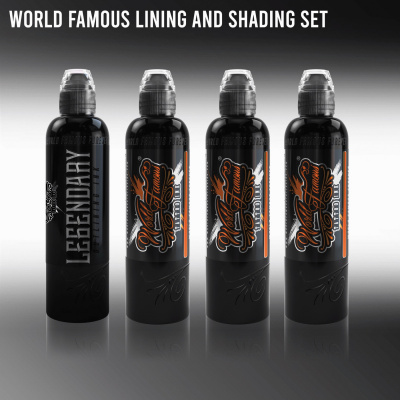 Сеты пигментов World Famous Ink Lining & Shading Set – цена, описание и отзывы — фото