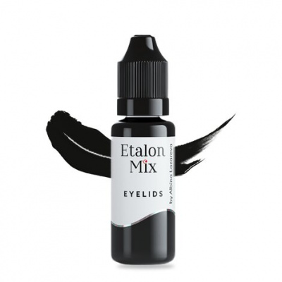 Пигмент для татуажа Пигмент Etalon Mix Микс Черный / Black / Eyelids – цена, описание и отзывы — фото