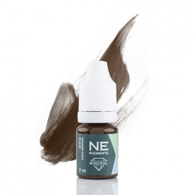 Пигмент для татуажа Пигмент NE PIGMENTS Каштан холодный #912 минерал – цена, описание и отзывы — фото