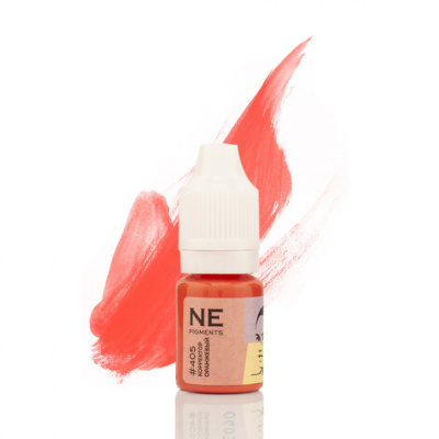 Пигмент для татуажа Пигмент NE PIGMENTS Оранжевый корректор #405 – цена, описание и отзывы — фото