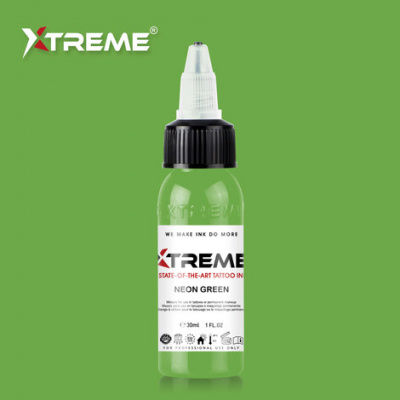 Пигмент Краска Xtreme Ink Neon Green – цена, описание и отзывы — фото