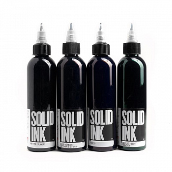 Сеты пигментов Solid Ink DARK SIDE SET (4 COLORS FOR THE PRICE OF 3) – цена, описание и отзывы — фото