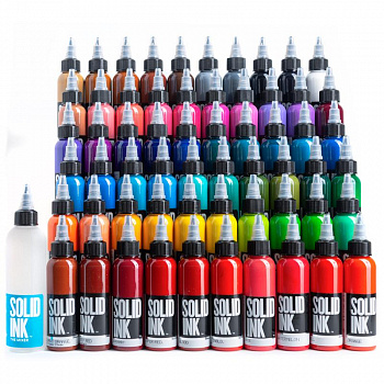 Сеты пигментов Solid Ink 60 COLORS SET – цена, описание и отзывы — фото